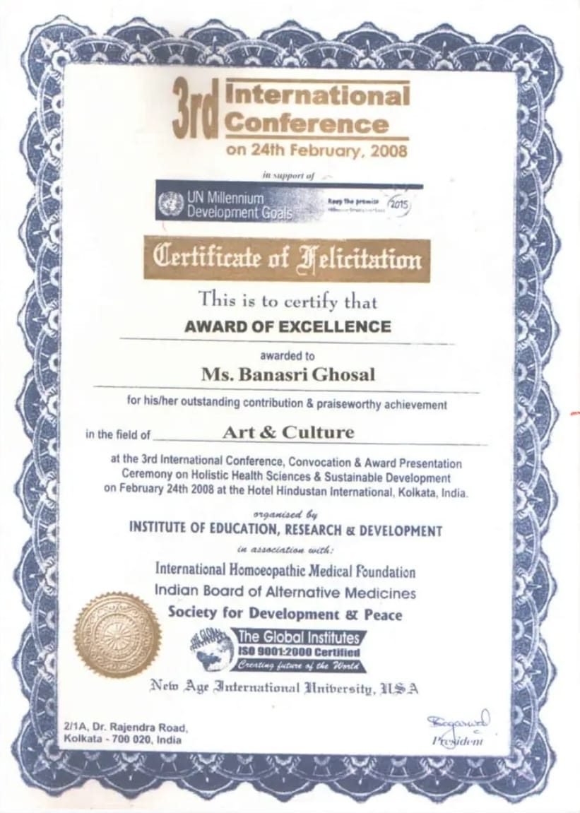 Award of Excellence — Art & Culture