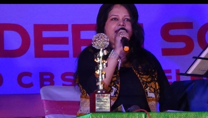 Banasri Ghoshal performing at Darbhanga, Bihar