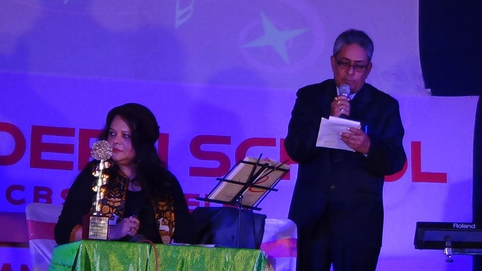 Banasri Ghoshal performing at Woodbine School Darbhanga