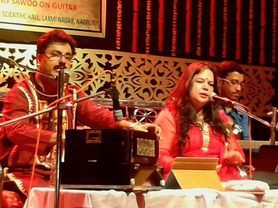 Banasri Ghoshal performing at Nagpur Mai