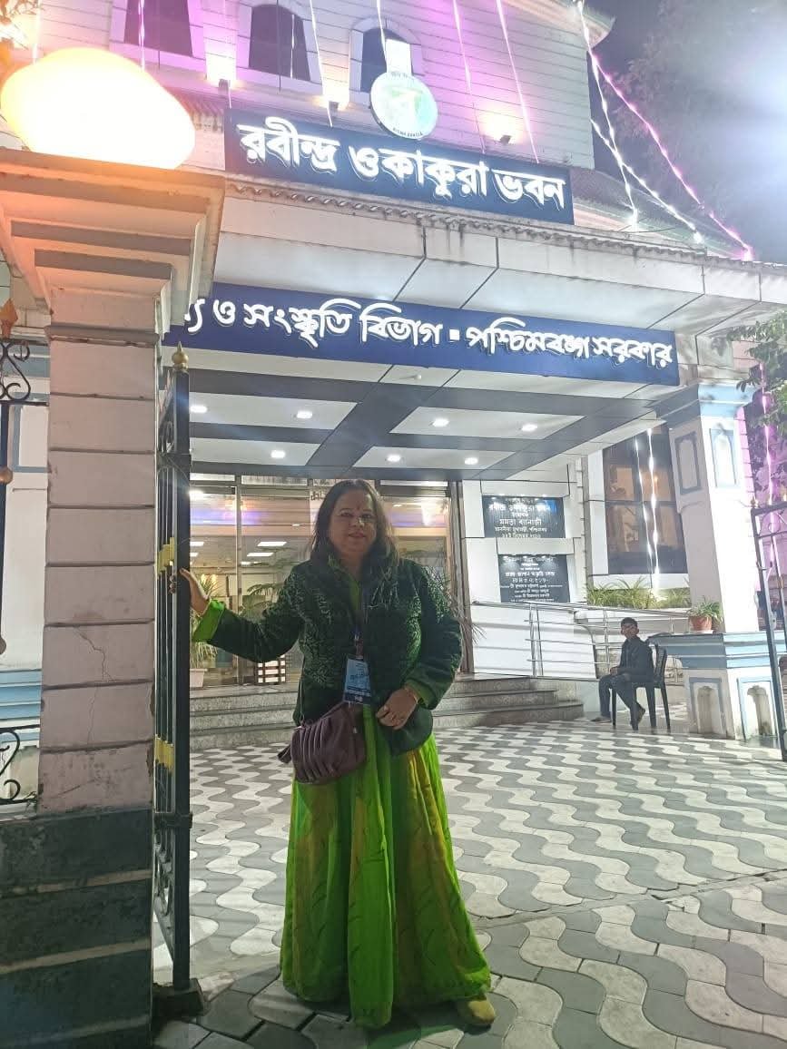 Banasri Ghoshal at Rabindra Okakura Bhavan, Kolkata