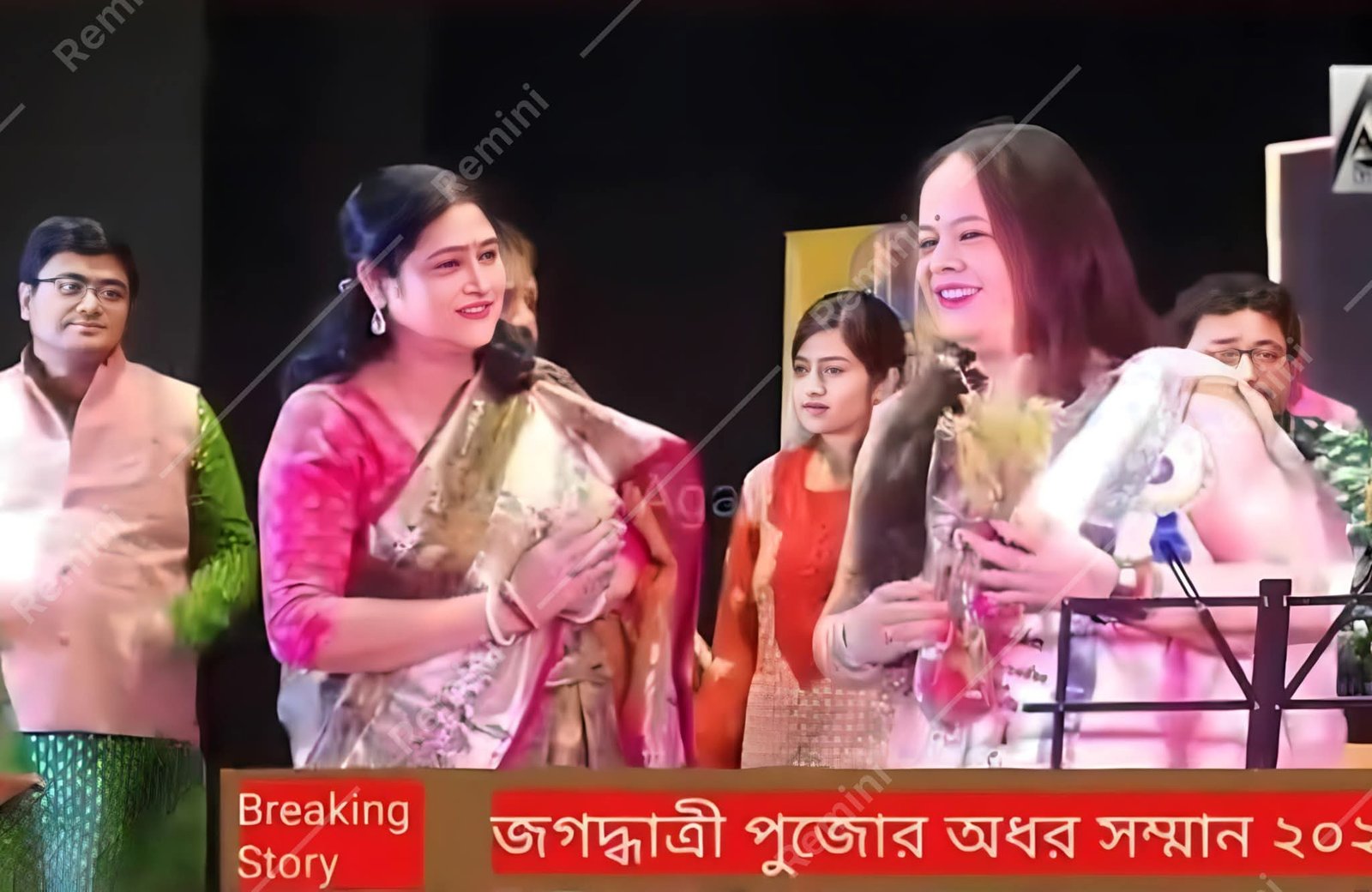 Jagadhatri Pujor Adhar Samman 2024 — television coverage &mdash; Regional TV